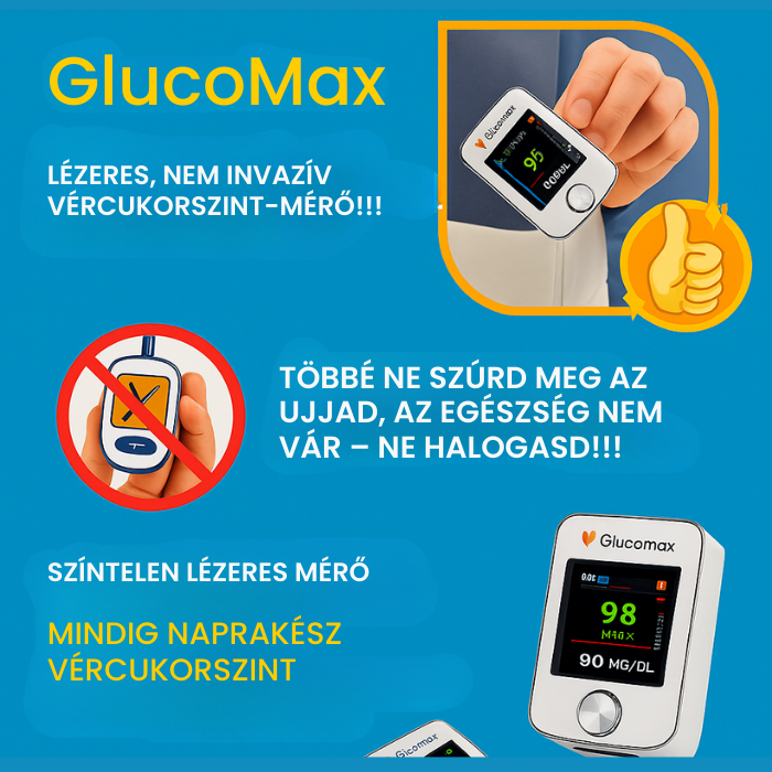GlucoMax 11 az 1-ben – Fizess 1-ért, kapj 2-t + Ajándék!