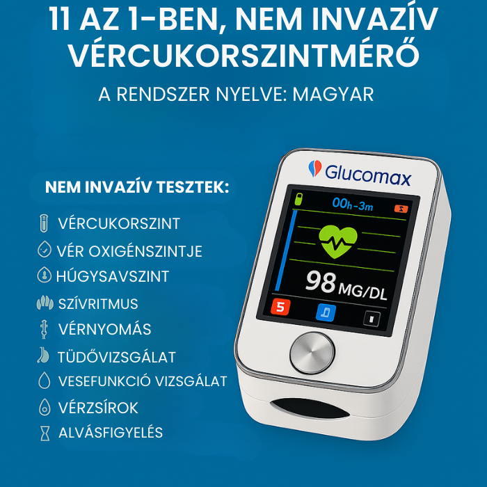 GlucoMax 11 az 1-ben – Fizess 1-ért, kapj 2-t + Ajándék!
